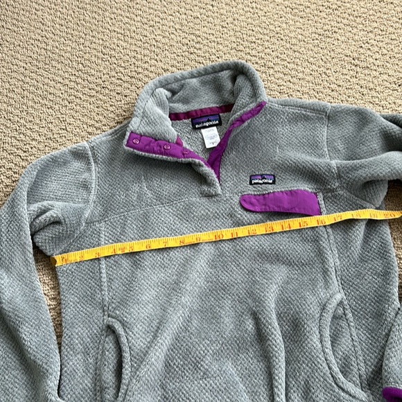 Patagonia Re-Tool Snap-T Pullover Light Grey - Picture 4 of 8